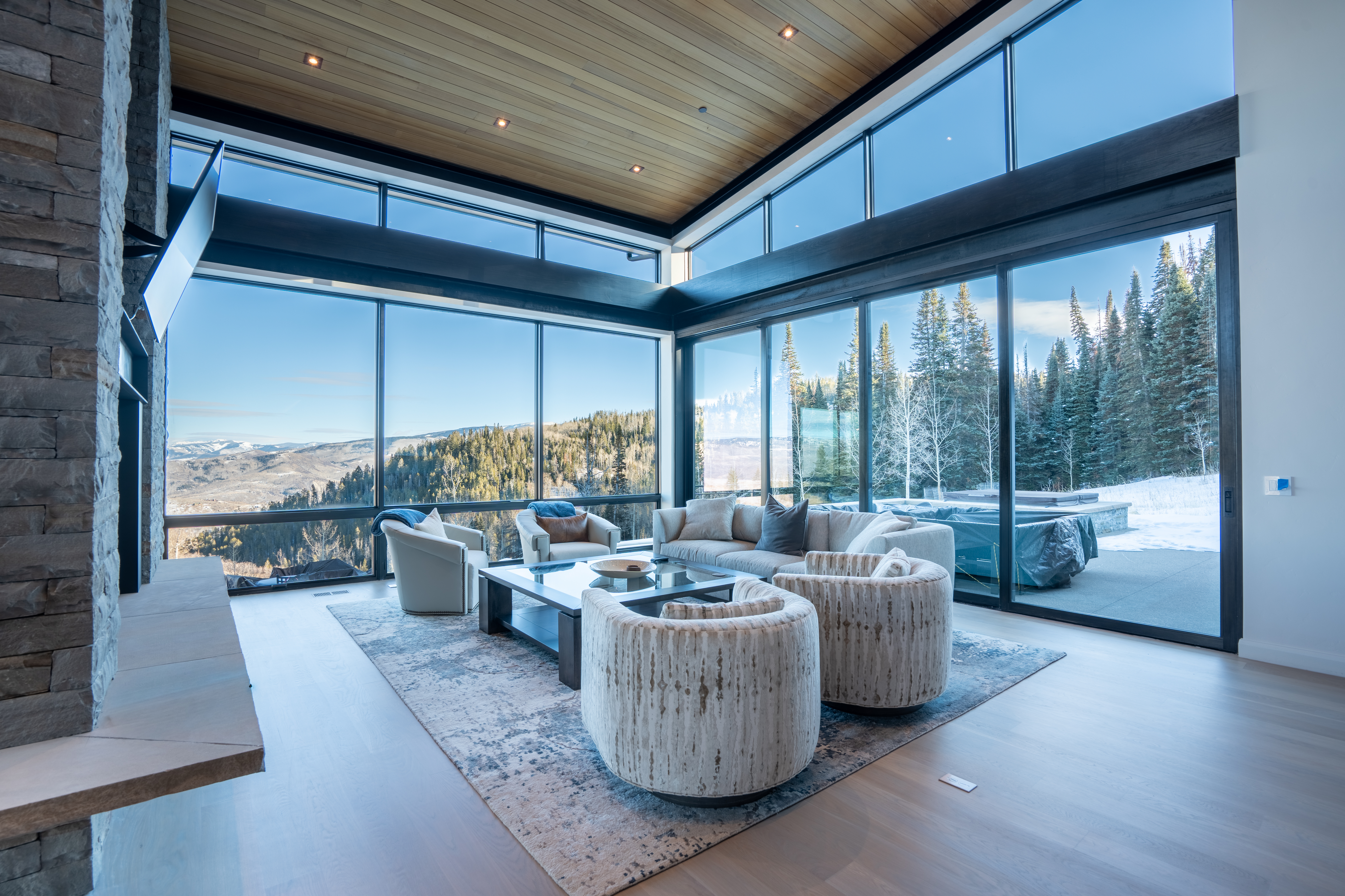 Vail luxury ski chalet listing real estate photography